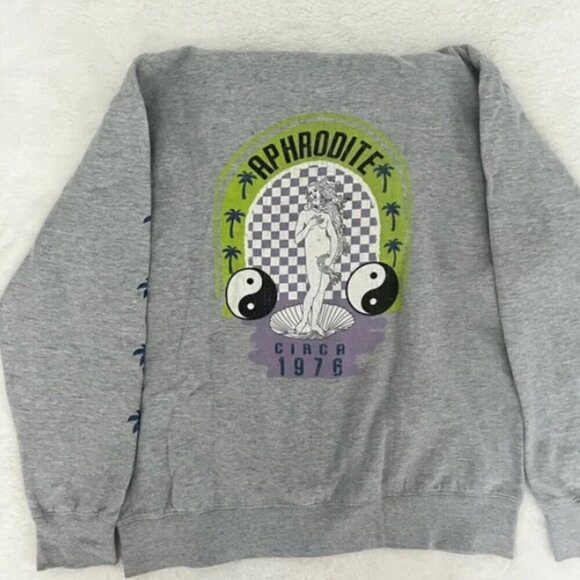 Urban Outfitters BDG Ying Yang Hoodie Aphrodite  L - Picture 5 of 12